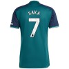 Maillot de Supporter Arsenal Saka 7 Troisième 2023-24 Pour Homme